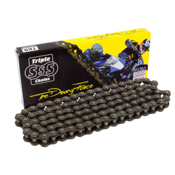 triple s Triple s heavy duty 25h-98 link cam chain - black